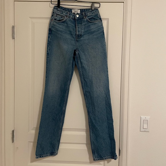 ๐ Fall Sale! ๐ Reformation Cynthia Long Jean, Size 26 - Picture 4 of 5